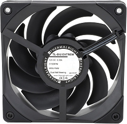 Вентилятор для корпуса Thermalright TL-B12 Extrem 120х120x25.6 черный 4-pin 40.5дБ (TL-B12-EXTREM) Ret