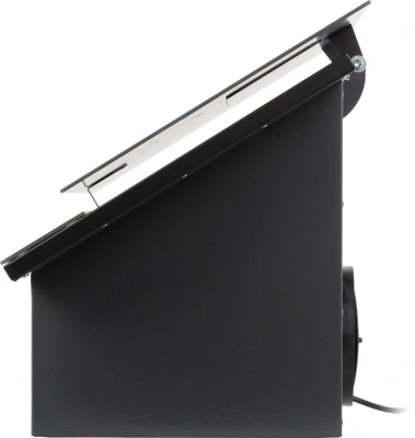 Вытяжка каминная Elikor Жемчуг 60П-700-Е4Д антрацит/черное стекло управление: сенсорное (1 мотор)