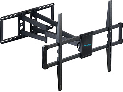 Кронштейн для телевизора Kromax ATLANTIS-75 черный 40"-90" макс.101кг настенный поворотно-выдвижной и наклонный