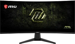 Монитор MSI 34" Mag 346CQDF E20 черный VA LED 21:9 HDMI матовая 300cd 178гр/178гр 3440x1440 200Hz DP 2K 6.37кг