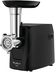 Мясорубка Moulinex Compact HV1 ME112832 1600Вт черный/серебристый