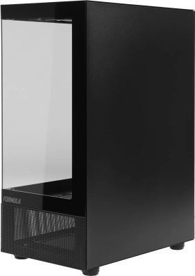 Корпус Formula Crystal Z1 PLUS черный без БП ATX 2x120mm 2xUSB2.0 1xUSB3.0 audio bott PSU