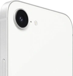 Смартфон Apple A3409 iPhone 16e 256Gb белый моноблок 3G 4G 1Sim 6.1" 1170x2532 iOS 18 48Mpix 802.11 a/b/g/n/ac/ax NFC GPS Protect