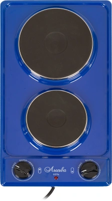 Плита Электрическая Лысьва ЭПБ 22 синий эмаль (настольная)