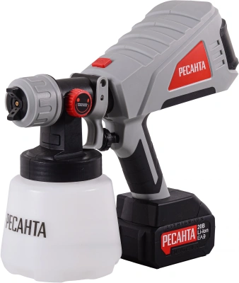 Краскопульт Ресанта АКП-20Li бак:1000мл 800мл/мин