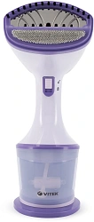 Отпариватель ручной Vitek VT-2660 1600Вт белый/фиолетовый