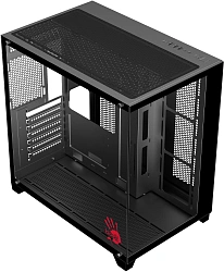 Корпус Bloody BD-CC111 черный без БП ATX 10x120mm 1xUSB2.0 1xUSB3.0 audio