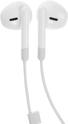 Гарнитура вкладыши Hoco M109 1.2м белый проводные в ушной раковине