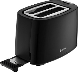 Тостер Vitek Verde VT-7164 750Вт черный