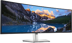 Монитор Dell 49" UltraSharp U4924DW черный IPS LED 32:9 HDMI M/M матовая HAS Piv 350cd 178гр/178гр 5120x1440 60Hz DP UHD USB 16.3кг