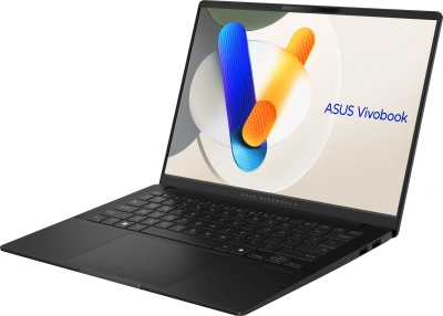 Ноутбук Asus VivoBook S14 OLED M5406NA-QD109 Ryzen 5 7535HS 16Gb SSD1Tb AMD Radeon 660M 14" OLED WUXGA (1920x1200) без ОС black WiFi BT Cam (90NB1493-M006B0)