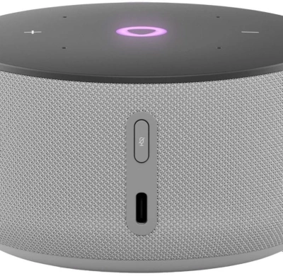 Умная колонка Yandex Станция Мини 3 Алиса серый 12W 1.0 BT/Wi-Fi (YNDX-00027GRY)