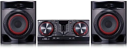Минисистема LG XBoom CJ44 черный 480Вт FM USB BT