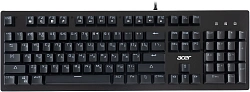 Клавиатура Acer OKW127 механическая черный USB Multimedia for gamer LED (ZL.KBDEE.00H) кабель 1.8м