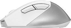 Мышь A4Tech Fstyler FG45CS Air2 белый/серебристый оптическая 2000dpi silent беспров. USB для ноутбука 7but (FG45CS AIR2 USB (SILVER WHITE))