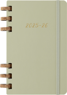 Еженедельник Moleskine ACADEMIC SPIRAL DHSPK5212AMWH3 Large 150х210мм 200стр. кремовые страницы спираль киви