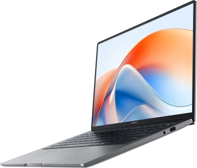 Ноутбук Honor MagicBook X14 Plus 2025 FermiB-5611 Core 5 220H 16Gb SSD1Tb Intel Iris Xe graphics 14" IPS WQXGA (2880x1800) Windows 11 Home grey space WiFi BT Cam (5301ALWA)
