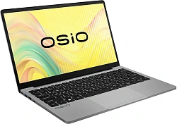 Ноутбук Osio FocusLine F140A-001 Ryzen 5 5560U 8Gb SSD256Gb AMD Radeon Graphics 14" IPS FHD (1920x1080) без ОС grey WiFi BT Cam 6000mAh