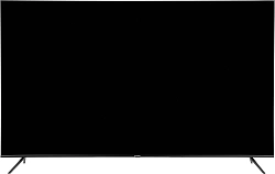 Телевизор LED Hyundai 85" H-LED85BU7011 Google TV Metal черный/черный 4K Ultra HD 60Hz DVB-T DVB-T2 DVB-C DVB-S DVB-S2 USB WiFi Smart TV