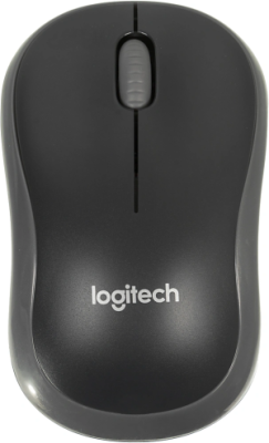 Мышь Logitech M185 черный/серый оптическая 1000dpi беспров. USB для ноутбука 2but (910-002252)