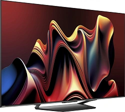 Телевизор QLED Hisense 55" 55U7NQ темно-серый 4K Ultra HD 120Hz DVB-T DVB-T2 DVB-C DVB-S DVB-S2 USB WiFi Smart TV