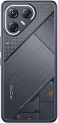 Смартфон Tecno Pova 7 Ultra 5G 256Gb 12Gb черный моноблок 3G 4G 2Sim 6.67" 1260x2800 Android 15 108Mpix 802.11 a/b/g/n/ac/ax NFC GPS GSM900/1800 Protect