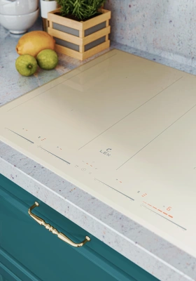 Индукционная варочная поверхность Lex EVI 641C IV слоновая кость