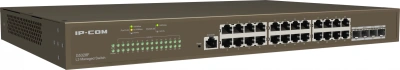 Коммутатор IP-Com G5328F (L3) 24x1Гбит/с 4xКомбо(1000BASE-T/SFP) 4SFP управляемый