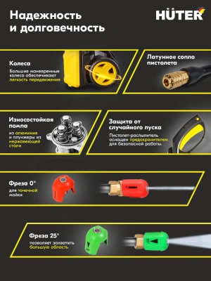 Минимойка Huter W195-QL 2500Вт (70/8/14)