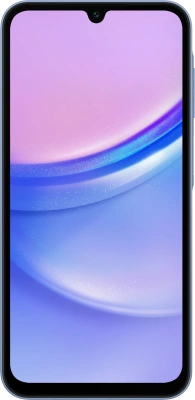 Смартфон Samsung SM-A155F Galaxy A15 128Gb 6Gb синий моноблок 3G 4G 6.5" 1080x2340 Android 14 50Mpix 802.11 a/b/g/n/ac NFC GPS GSM900/1800 GSM1900 TouchSc