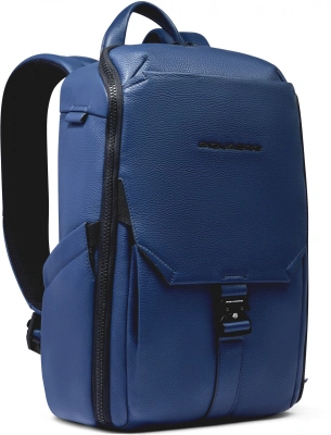 Рюкзак Piquadro Than CA6609S135/BLU синий кожа