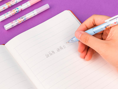 Грифель Deli S1373 0.5мм 2B пластик ассорти