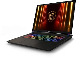 Ноутбук MSI Vector 17 HX AI A2XWJG-062RU Core Ultra 9 275HX 32Gb SSD1Tb NVIDIA GeForce RTX 5090 24Gb 17" IPS QHD+ (2560x1600) Windows 11 Home grey space WiFi BT Cam (9S7-17S372-062)