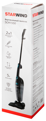 Пылесос ручной Starwind SCH1550 800Вт черный
