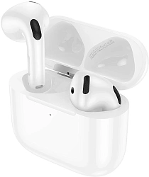 Гарнитура внутриканальные Hoco EW84 TWS белый беспроводные bluetooth в ушной раковине (47779)