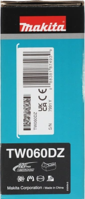Гайковерт Makita TW060DZ аккум. патрон:квад.1/4"