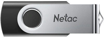 Флеш Диск Netac 16GB U505 NT03U505N-016G-20BK USB2.0 черный/серебристый