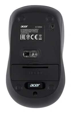 Мышь Acer OMR131 черный оптическая 1000dpi беспров. USB для ноутбука 3but (ZL.MCEEE.01E)