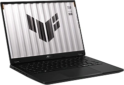 Ноутбук Asus TUF Gaming A14 FA401UU-RG052 Ryzen 7 8845HS 16Gb SSD512Gb NVIDIA GeForce RTX4050 6Gb 14" IPS 2.5K (2560x1600) без ОС grey WiFi BT Cam (90NR0JD1-M00320)