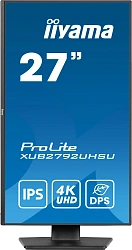 Монитор Iiyama 27" ProLite XUB2792UHSU-B6 черный IPS LED 16:9 HDMI M/M матовая HAS Piv 1300:1 350cd 178гр/178гр 3840x2160 60Hz DP 4K USB 6.3кг