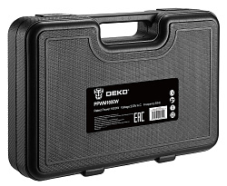 Сварочный аппарат для пластиковых труб Deko PPWM1600W 1.6кВт Тмакс.:300 парн.насад. 3насад. (кейс в компл.) (063-4203)
