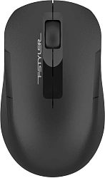 Мышь A4Tech Fstyler FG15CS Air2 черный оптическая 1200dpi silent беспров. USB для ноутбука 3but (FG15CS AIR2 BLACK)