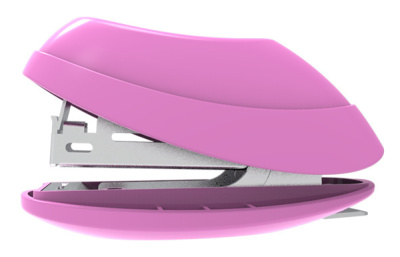 Комплект степлер+скобы Deli E0220 Explora N10 (15листов) встроенный антистеплер ассорти закрытый блистер