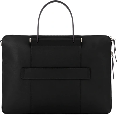 Сумка женская Piquadro Circle CA4021W92/N с отделением для ноутбука черный натур.кожа