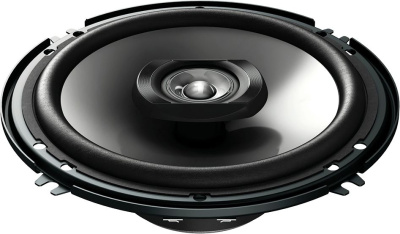 Колонки автомобильные Pioneer TS-F1634R (без решетки) 200Вт 88дБ 4Ом 16см (6дюйм) (ком.:2кол.) коаксиальные двухполосные