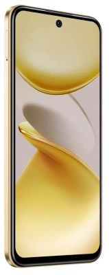 Смартфон Infinix X6532 Smart 9 128Gb 3Gb золотой моноблок 3G 4G 2Sim 6.7" 720x1600 Android 14 13Mpix 802.11 a/b/g/n/ac GPS GSM900/1800 GSM1900 Protect FM A-GPS microSD max2048Gb