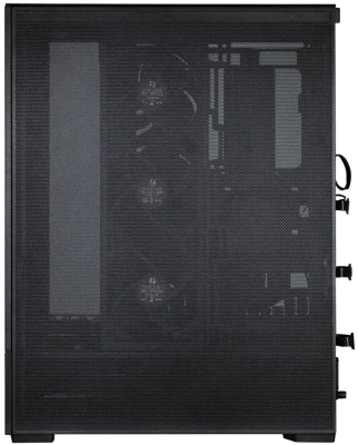 Корпус Lian-Li SUP01X черный без БП ATX 4x120mm 2x140mm 2xUSB3.0 audio bott PSU