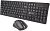Клавиатура + мышь Оклик 250M клав:черный мышь:черный USB беспроводная slim (997834)