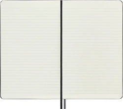 Блокнот Moleskine CLASSIC EXPENDED QP060EXP Large 130х210мм 400стр. линейка твердая обложка черный