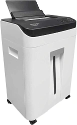 Шредер Office Kit SA150M (1,9х15) белый с автоподачей (секр.P-5) фрагменты 150лист. 22лтр. скобы